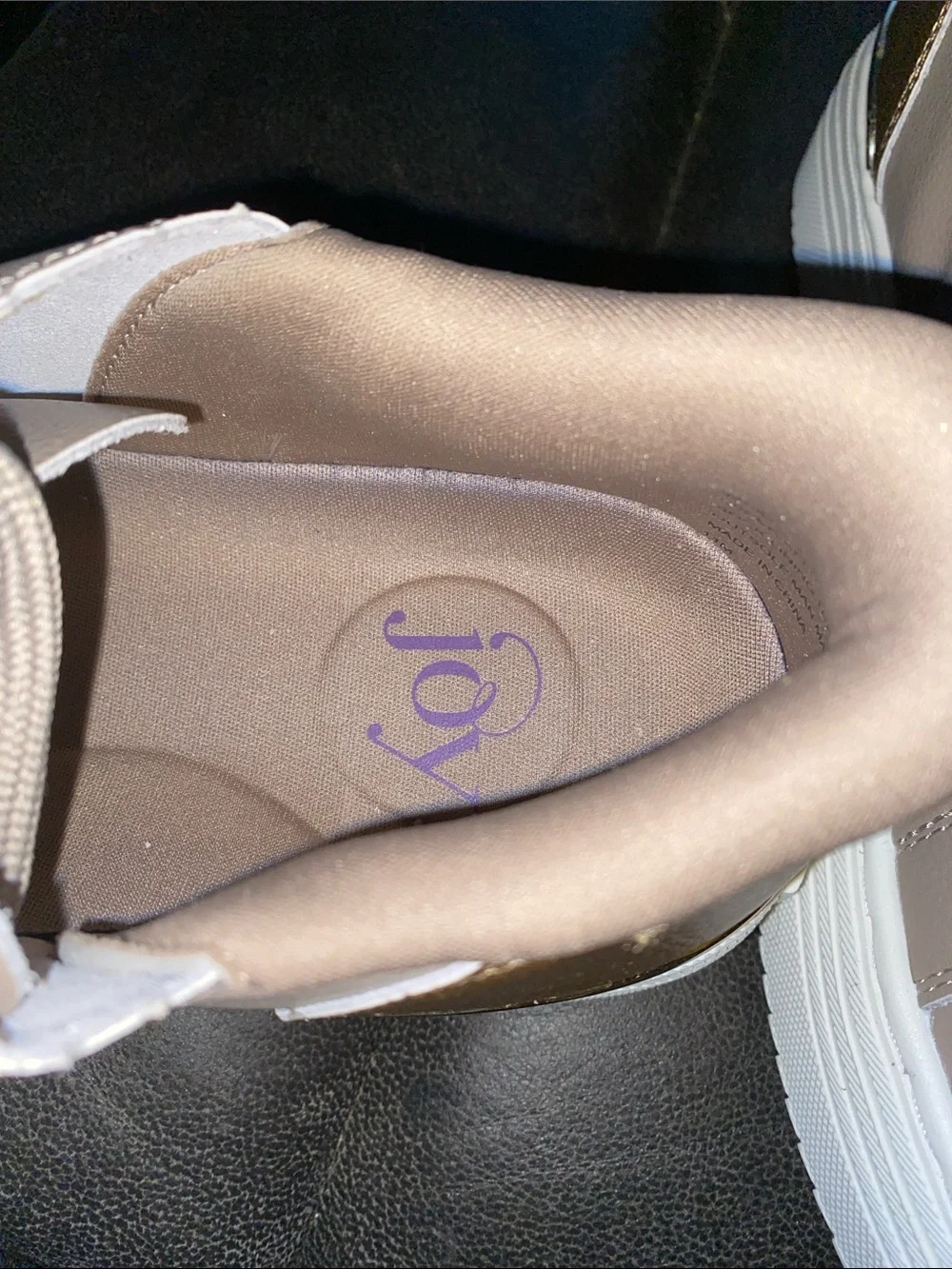 Joy Mangano Sneakers - NIB - TAUPE - Size 11M